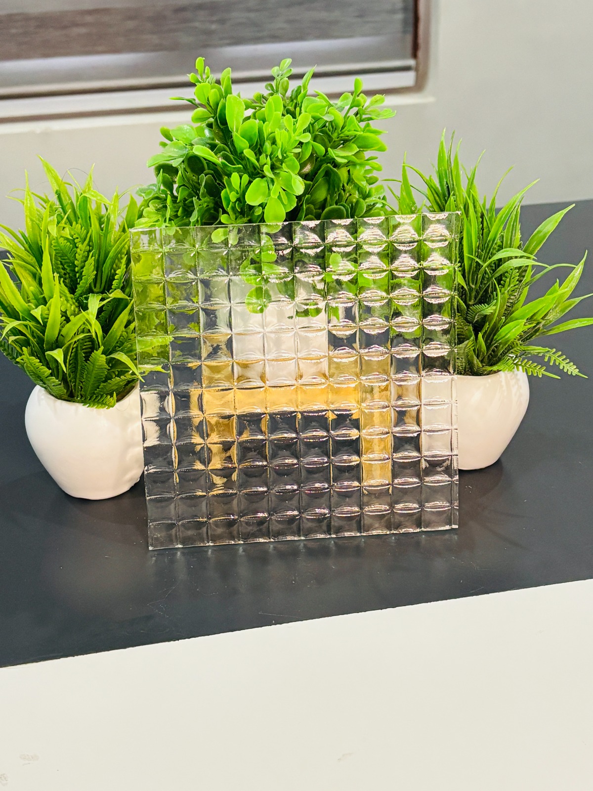 Square Pyramid Glass