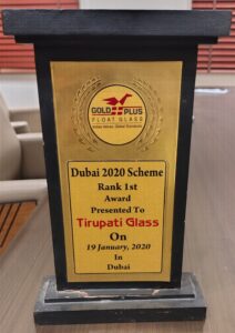 Gold Plus Dubai Rank One Award